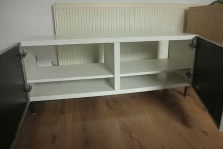 Photo of free White TV bench (SE4) #2
