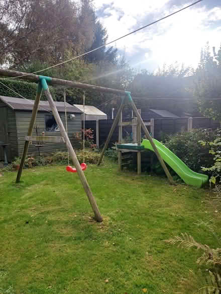 Photo of free Little tykes children's slide and swing (Hurdsfield SK11) #1