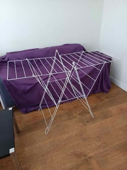 Photo of free Drying Rack (IKEA FROST), white (Bermondsey SE16) #2
