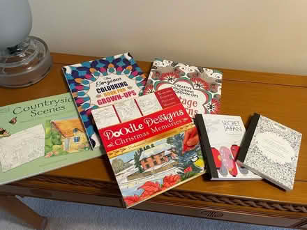 Photo of free Selection of adult colouring books. (Surbiton KT6) #1