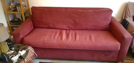 Photo of free 3 seaters Sofa bed Italian made (North Road N7) #1