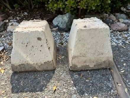 Photo of free Concrete post base (Terra Linda) #1