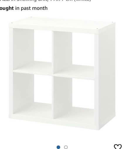 Photo of Ikea Kallax Cube Units (white) (Heysham Village LA3) #1