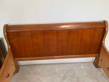 Photo of free Mahogany Sleigh King Size Bed (Epsom KT18) #3