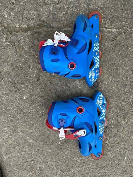 Photo of free Kids roller blades size 1-4 Adjustable (New Hutton LA8) #1