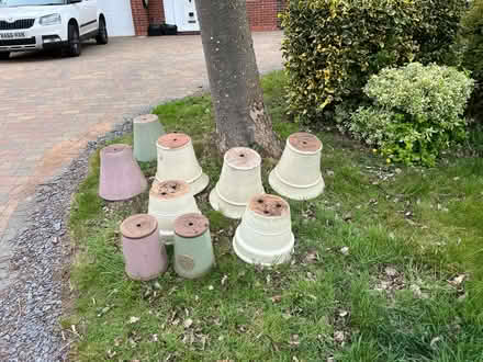 Photo of free Plant pots various (Rugby, Brownsover CV21 1ua) #1