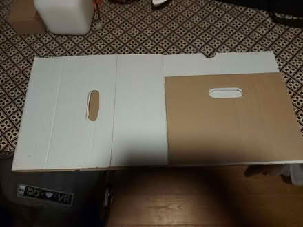 Photo of free 5 folding reusable cardboard boxes (Cutteslowe OX2) #2