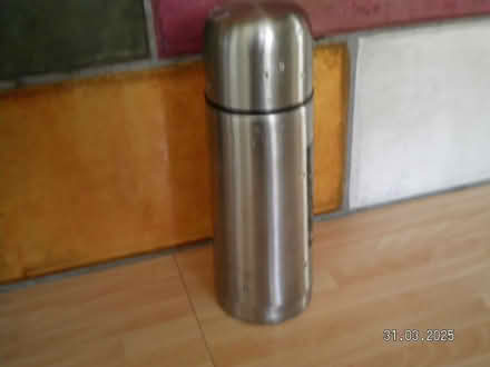 Photo of Flask, stainless steel. (New Costessey NR5) #1