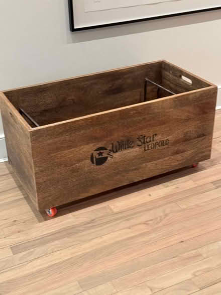 Photo of free Wooden storage box (Flatiron) #1