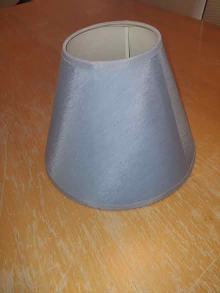Photo of free Pale blue lampshade (New Malden KT3) #1