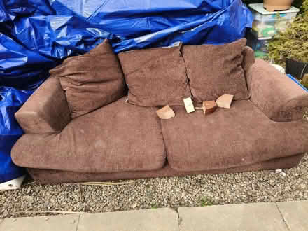Photo of free 3 seater Sofa (LS28 pudsey) #1