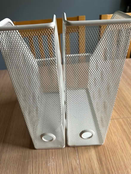Photo of free 2 x white magazine/folder holders (CM1 Broomfield) #1