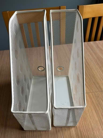 Photo of free 2 x white magazine/folder holders (CM1 Broomfield) #2