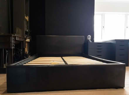 Photo of free Double storage bed (S8 Woodseats) #3