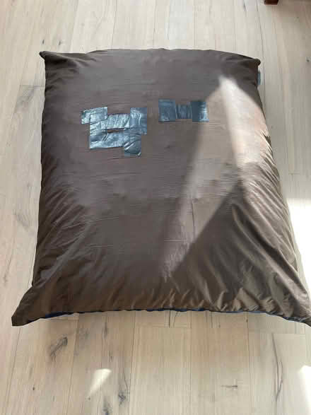 Photo of free XL Dog Bed with removable washable cover - Grey (Fulham Palace Rd W6) #4