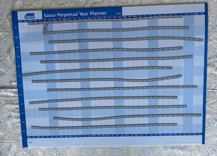 Photo of free Large metallic and magnetic perpetual year planner (Hollingbury BN1) #1