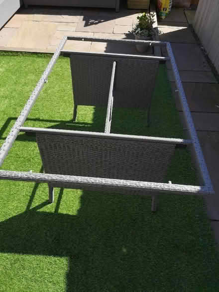 Photo of free Rattan Garden Table without glass (Carlisle CA1) #2