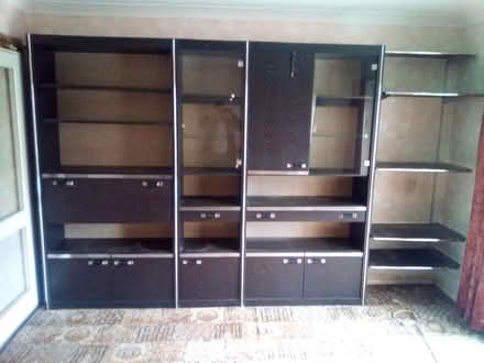 Photo of free Black , wood grain wall units that can be adjoined (Hoddesdon EN11) #3