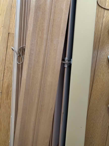 Photo of free Hunter Douglas wood slat blinds (New Hyde Park, Long Island) #2
