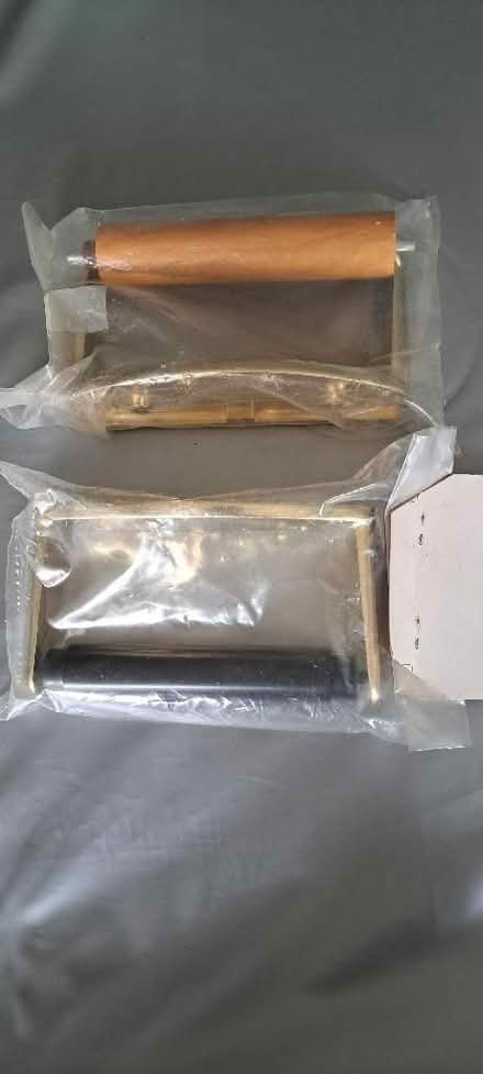 Photo of free Two matching brass toilet roll holders (Sion Hill) #1