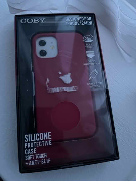 Photo of free IPhone 12 mini silicone case (Ribbleton PR1) #1