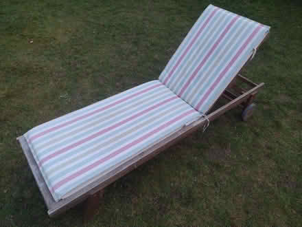 Photo of free Teak Sun Lounger (Normandy, GU3) #1