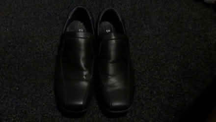 Photo of free Slip on black shoes size 7s, mens I think. (Scale Hall LA1) #1