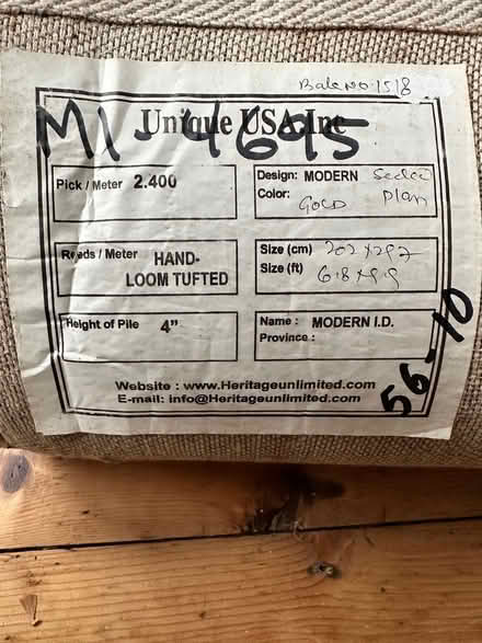Photo of free Two large rugs - wool (Surrenden BN1) #2
