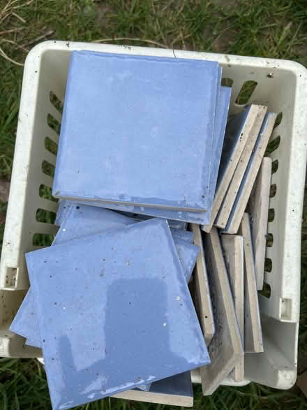 Photo of free Blue tiles (Whitton) #2