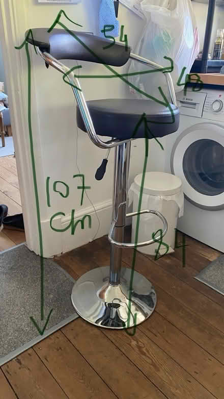 Photo of free Bar stool (GU26 6SP) #2