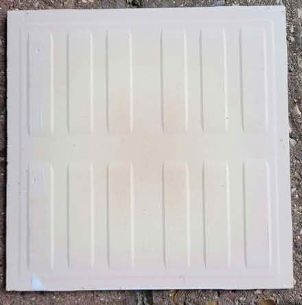 Photo of free 9 white ceramic wall tiles 6" x 6", thickness 1/8"(3.5mm) (Downham Market PE38) #2