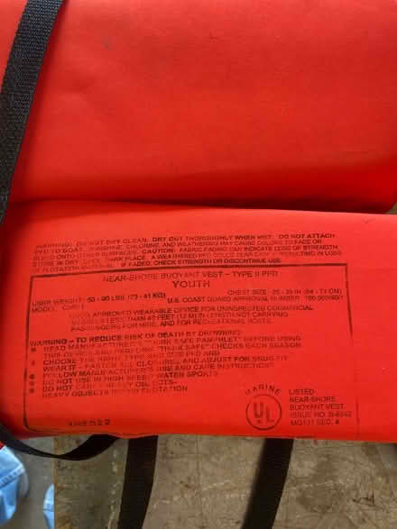 Photo of free Life Jacket (Bolingbrook) #2