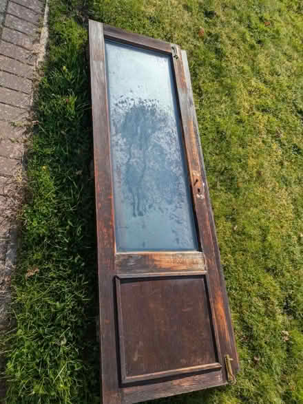 Photo of free Used wooden conservatory doors (RG4) #2