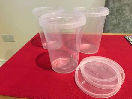 Photo of free Plastic tubs (Ebley GL5) #1