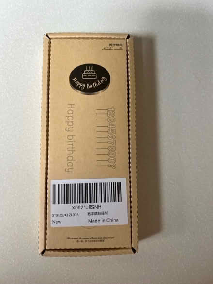 Photo of free Unused no 18 candles (Teddington TW11) #2