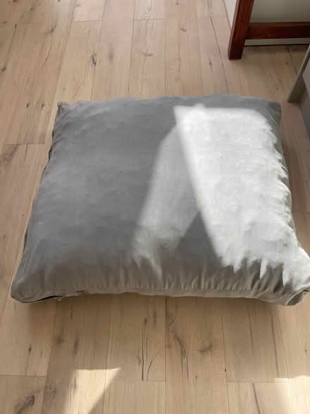 Photo of free XL Dog Bed with removable washable cover - Grey (Fulham Palace Rd W6) #2