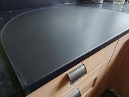Photo of free Black Ikea desk / table protector (Clerwood EH12) #2