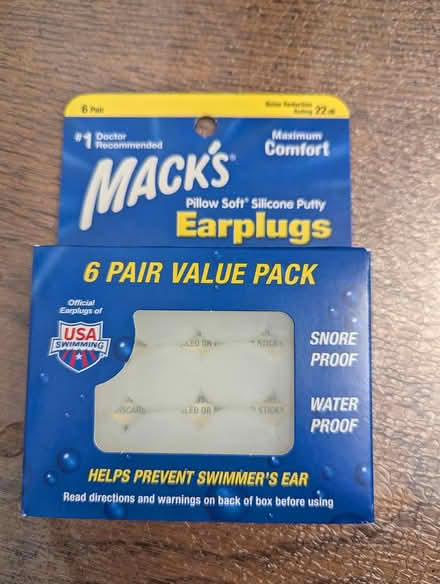 Photo of free Silicone putty earplugs (Near Backestro Park, San Jose) #1