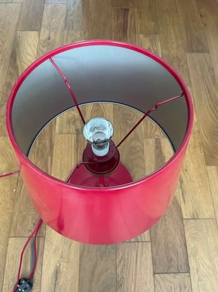 Photo of free Red lamp (Cotteridge B30) #2