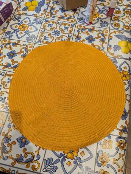 Photo of free 7 orange placemats (SE16) #3