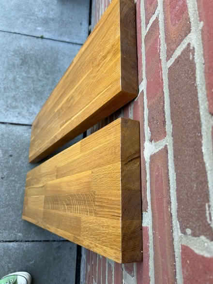 Photo of free Two Short Planks - solid oak (Chalgrove OX44) #2