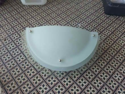 Photo of free Glass wall light (Cutteslowe OX2) #1