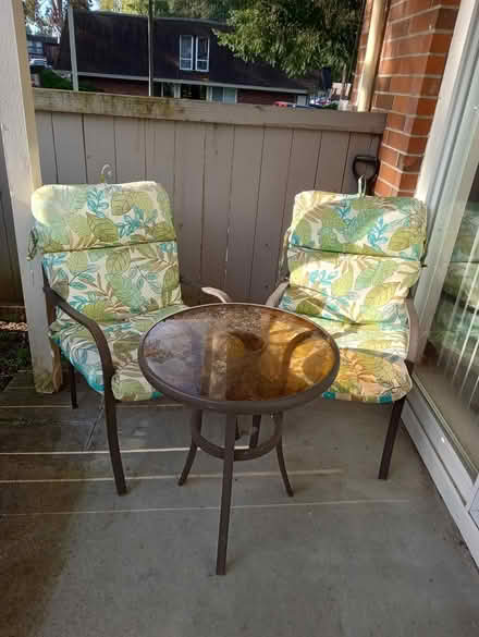 Photo of free Three piece patio (Bellevue WA) #1