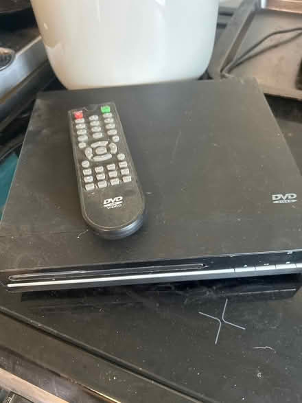 Photo of free DVD player and remote (Low Moor, BD12) #1
