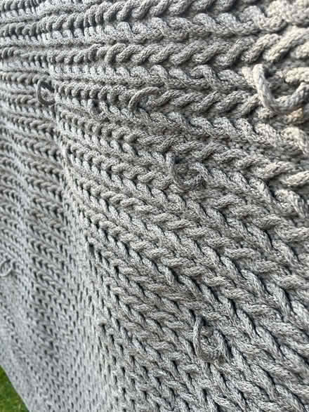 Photo of free Grey ‘looped finish’ rug (New Malden KT3) #2