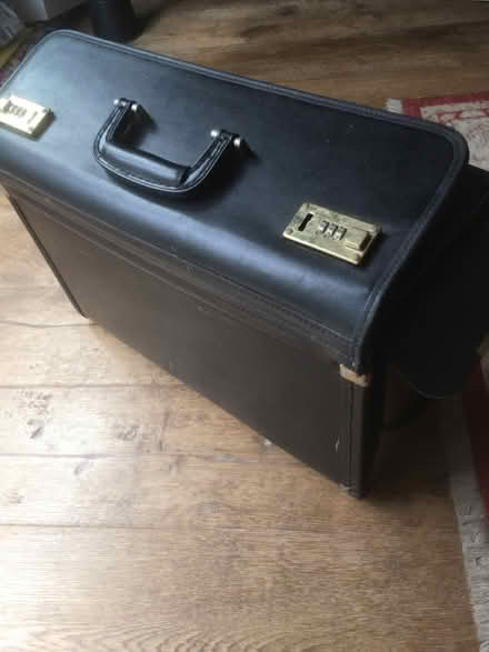 Photo of free Used Black Briefcase (Aylesford, Kent, ME20) #2