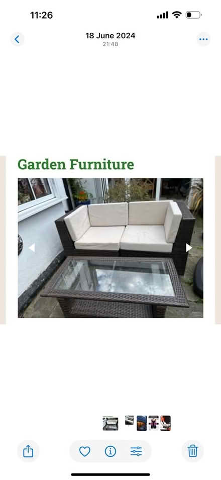 Photo of free Garden Furniture Set (Carshalton) #3