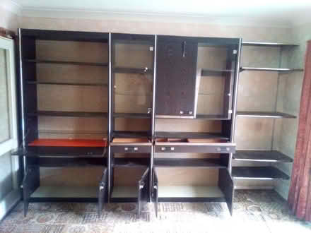 Photo of free Black , wood grain wall units that can be adjoined (Hoddesdon EN11) #4