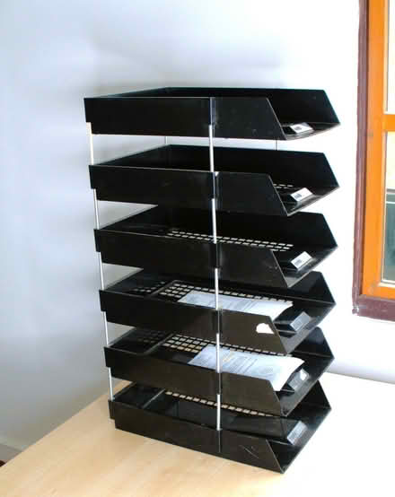 Photo of free Stackable a4 paper trays office or many other uses (Burgess Hill RH15) #1