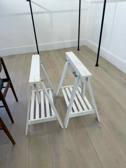 Photo of free Wooden trestle table legs (Brixton/Tulse Hill SW2) #1